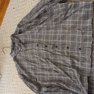 Madewell plaid button down